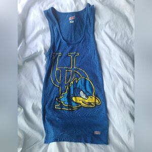 University Of Delaware Blue Tank Top